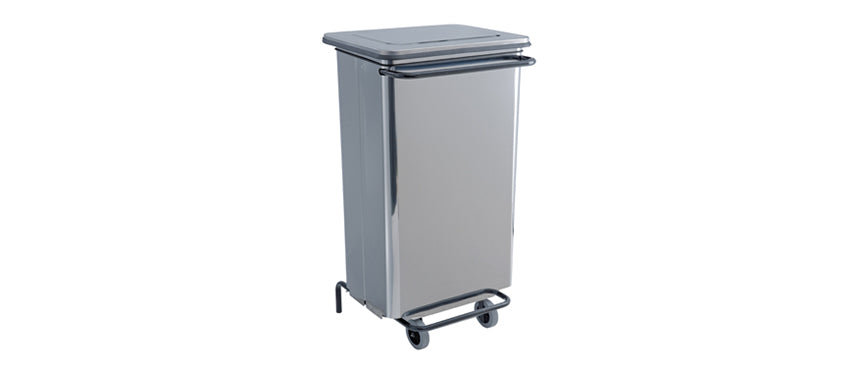 BIDONE COM.INOX RETTANGOLARE 110 C/R - 44150 - MORINI