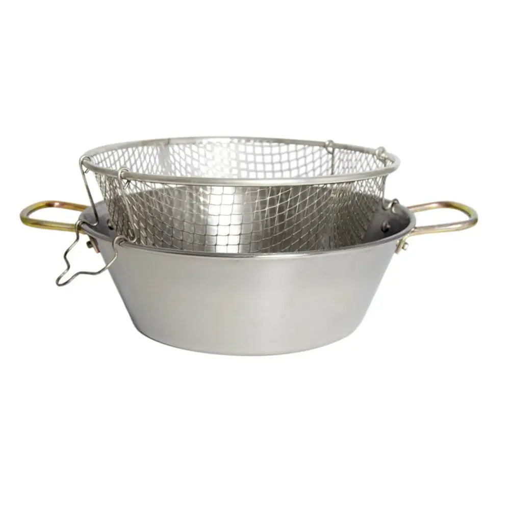 FRIGGITRICE CON CESTELLO 4,5 LT - 30 CM INOX L.A.R. - 4100087 - MEDRI