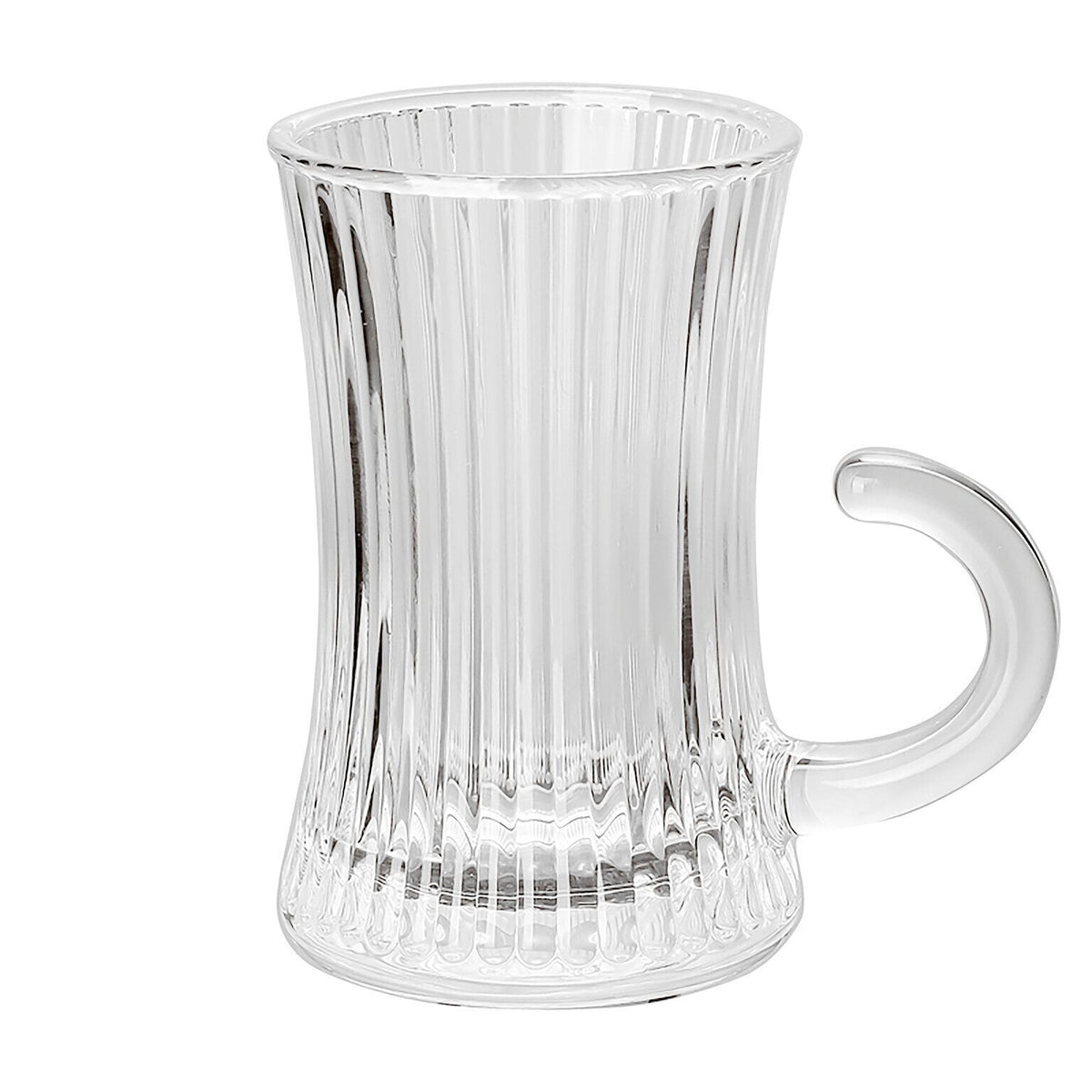 TAZZA CAFFÈ RIGATA CON MANICO, SET 6 PEZZI - ARTICOLI TAVOLA - PADERNO
