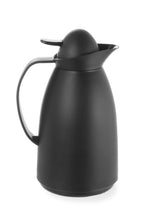 CARAFFA TERMICA CON CONTENITORE INTERNO IN VETRO, HENDI, 1L, NERO, Ø140X(H)268MM - 449608