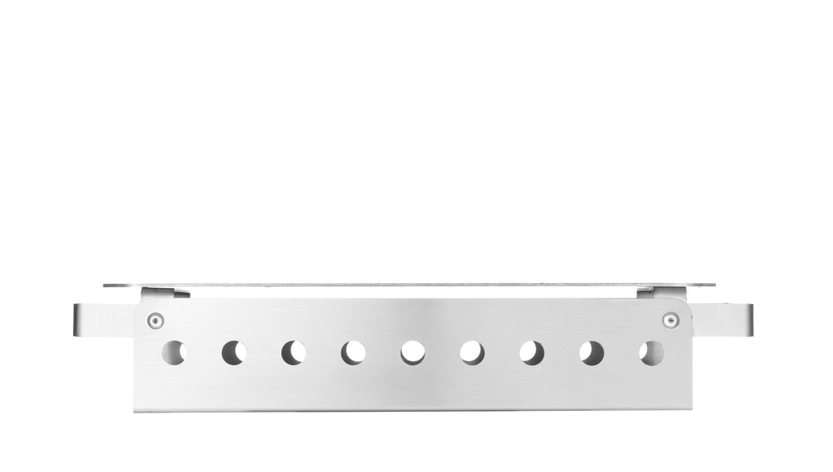SCALDAPIATTI CON 2 PORTACANDELE, HENDI, 330X180X(H)65MM - 463000