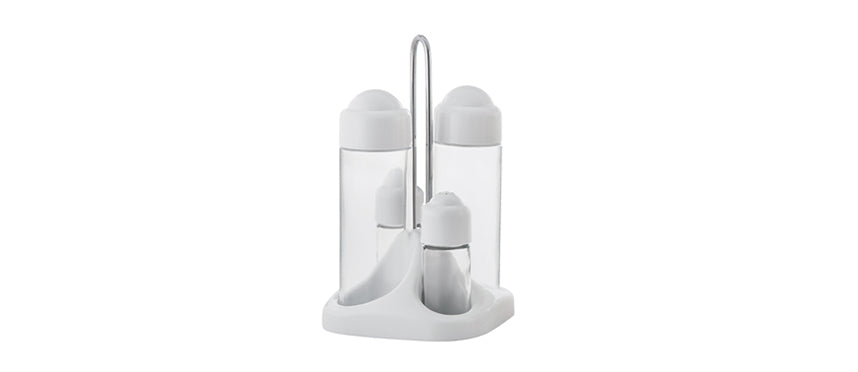 MENAGE ABERT PASHA BIANCO 4 PZ. - 46559 - MORINI