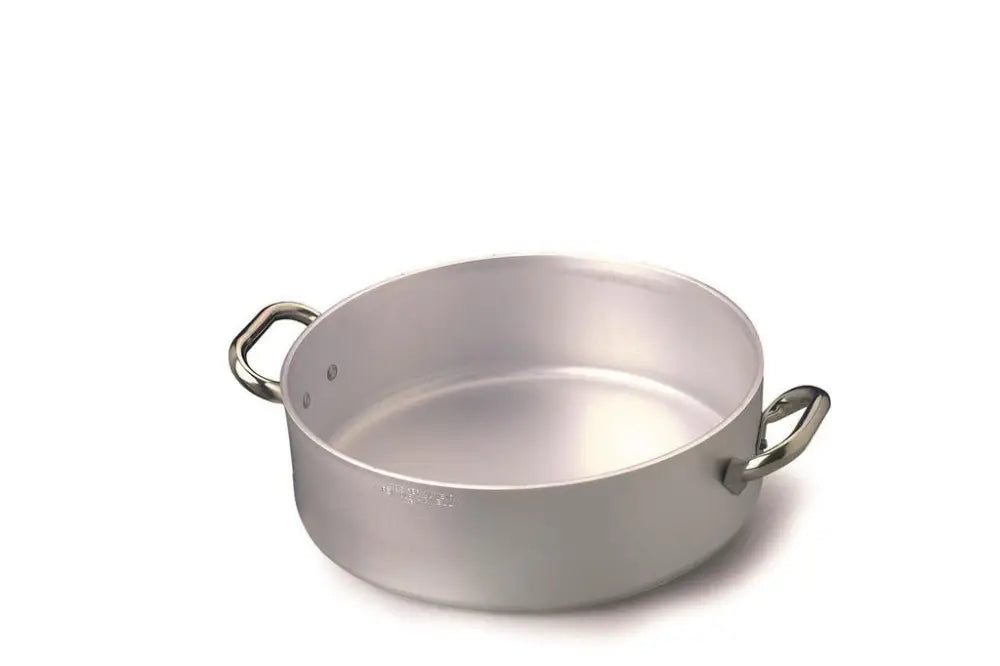 CASSERUOLA BASSA 2 MANICI 36 CM ALLUMINIO - 5 MM - RADIANTE ALMR1106 AGNELLI - 0070443 - MEDRI