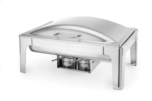 CHAFING DISH GN 1/1 FINITURA SATINATA, HENDI, PROFI LINE, 9L, 570X430X(H)290MM - 470251