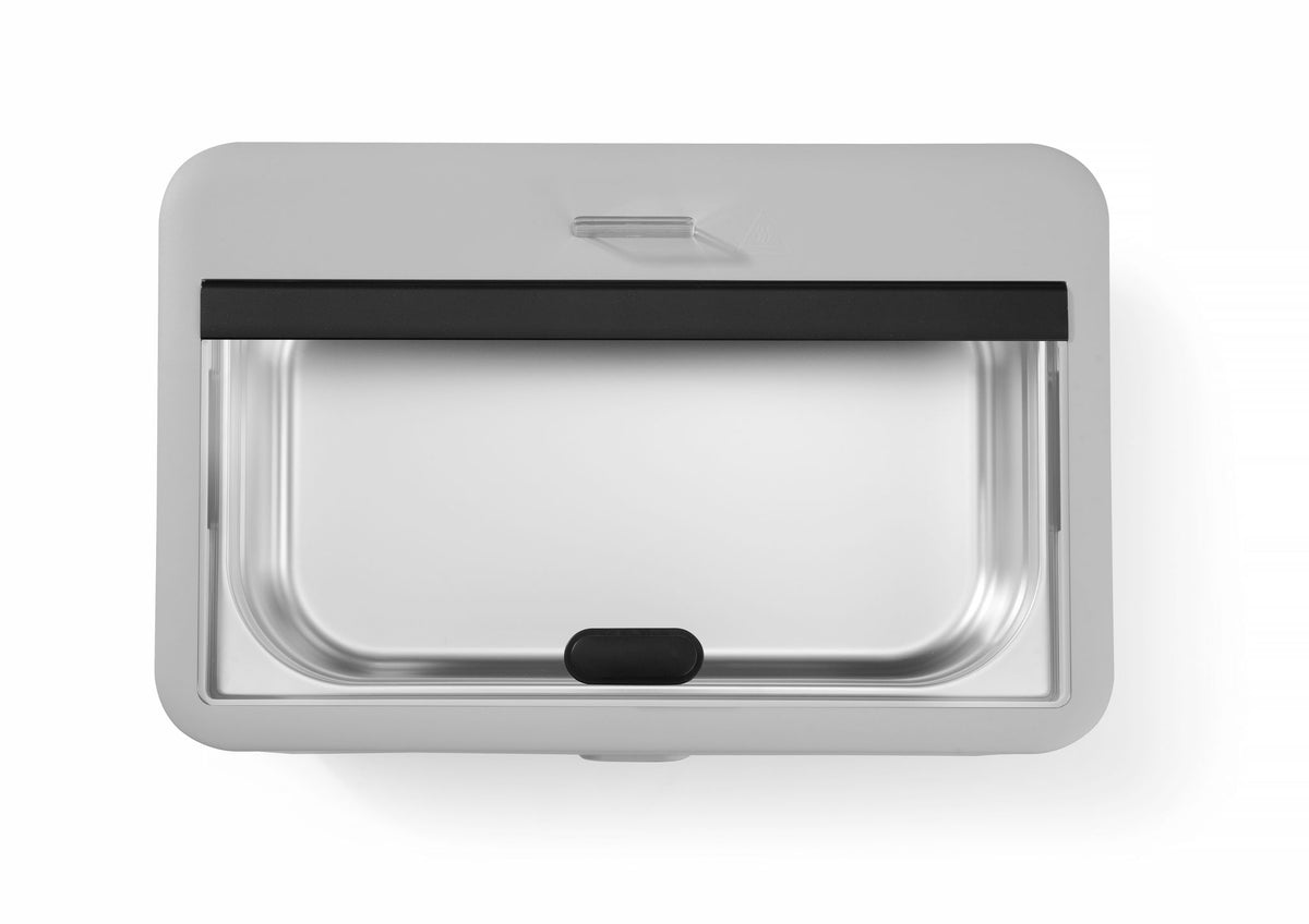 CHAFING DISH UNIQ, HENDI, DESIGNED BY ROBERT BRONWASSER, GN 2/3, VERDE, 230V/500W, 433X403X(H)248MM - 470565