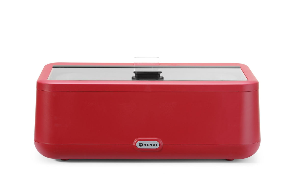 CHAFING DISH UNIQ, HENDI, DESIGNED BY ROBERT BRONWASSER, NERO, 220-240V/700W, 607X402X(H)245MM - 470411