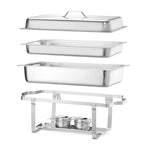 CHAFING DISH GASTRONORM 1/1, HENDI, KITCHEN LINE, 9L, 600X358X(H)295MM - 475904