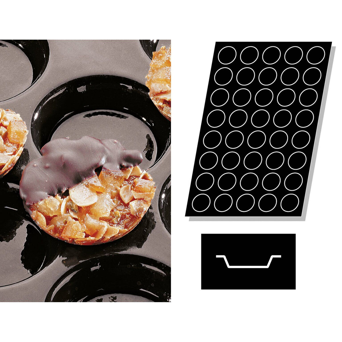 STAMPO FLEXIPAN MULTIPLO COOKIES - ARTICOLI CUCINA E PASTICCERIA - PADERNO