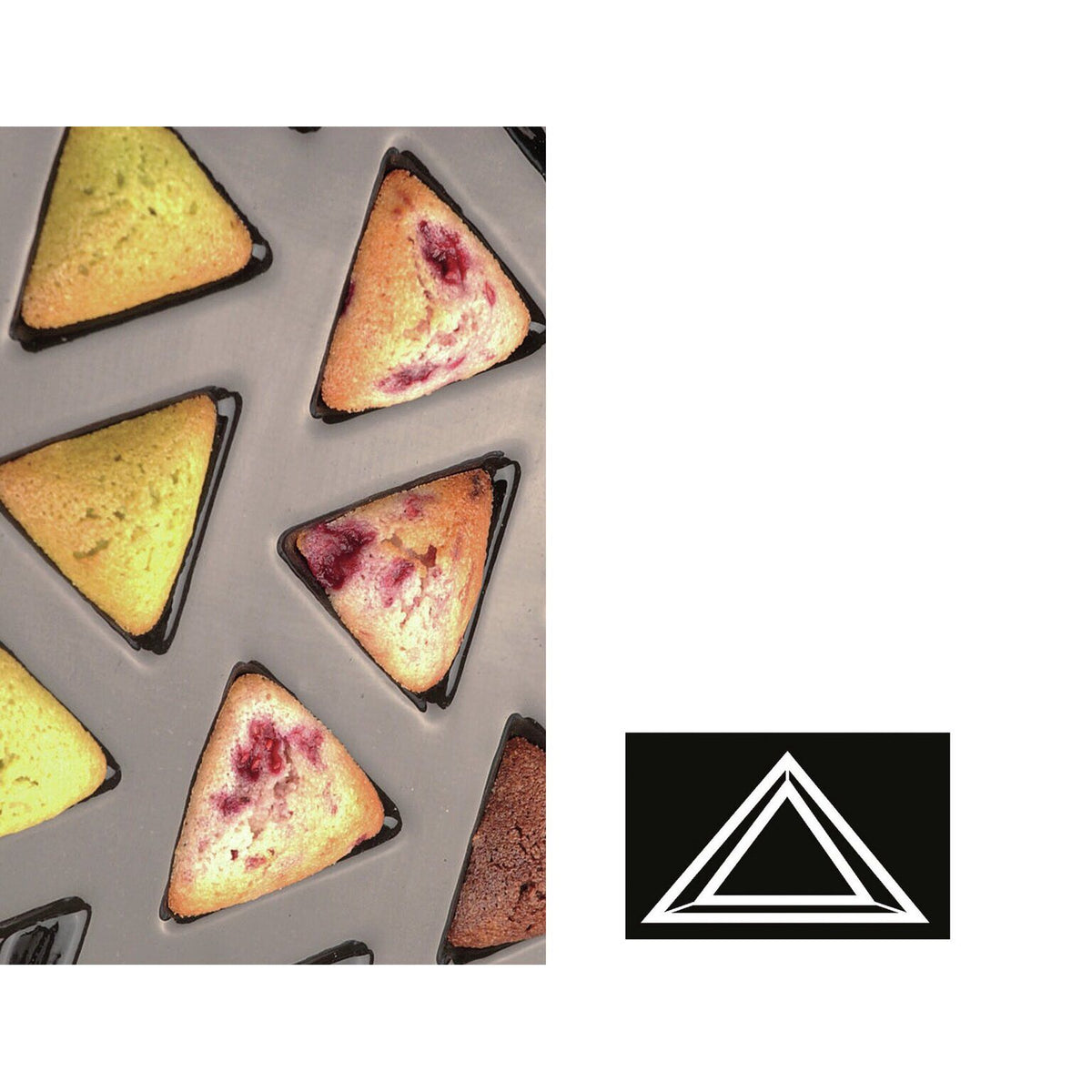 STAMPO FLEXIPAN MULTIPLO TRIANGOLI - ARTICOLI CUCINA E PASTICCERIA - PADERNO