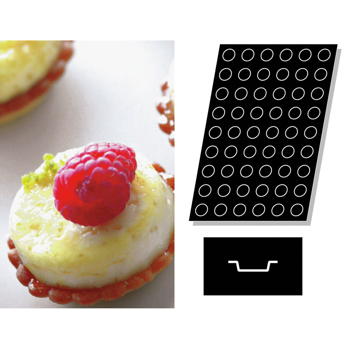STAMPO FLEXIPAN MULTIPLO MEDAGLIONI - ARTICOLI CUCINA E PASTICCERIA - PADERNO