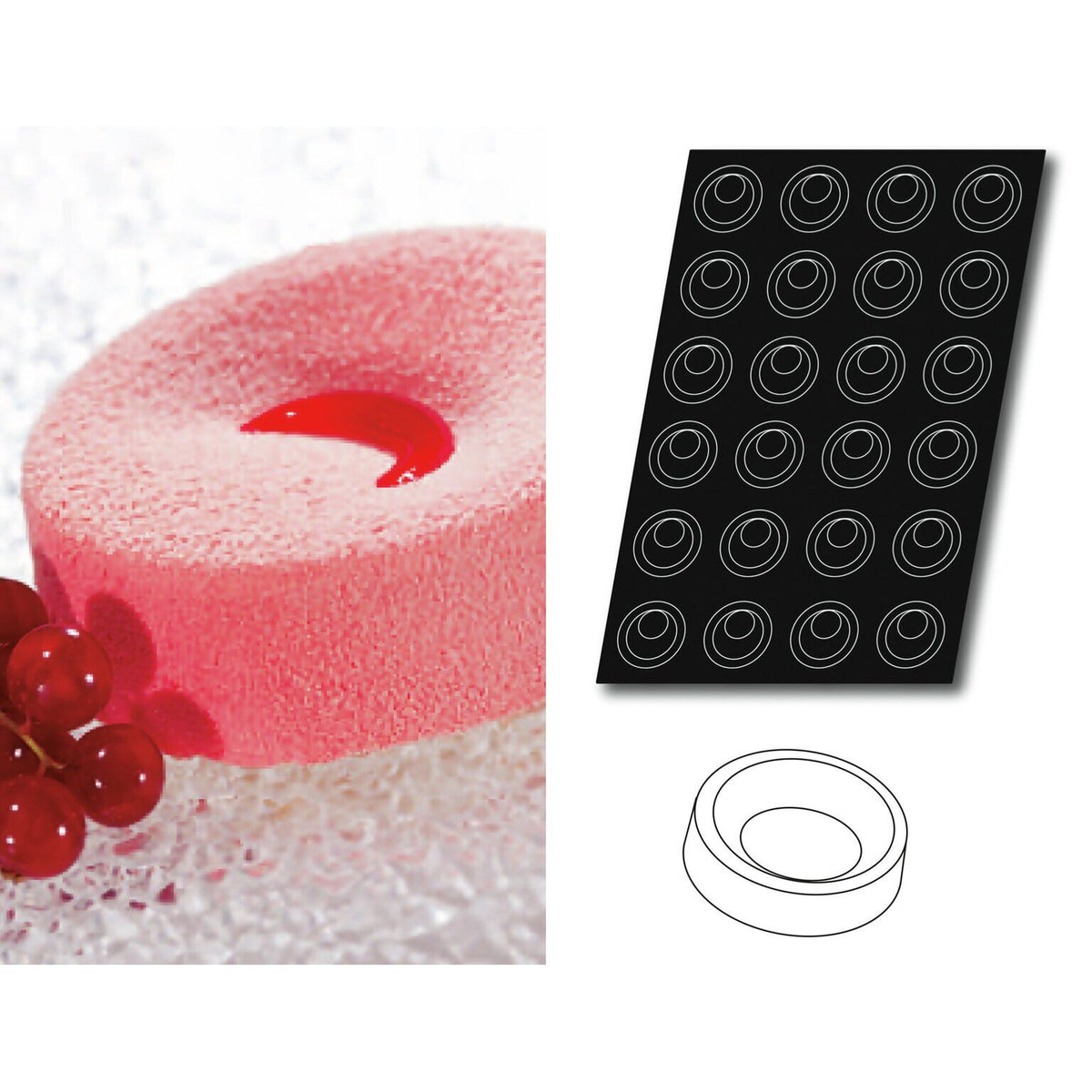 STAMPO FLEXIPAN MULTIPLO LANDSCAPES - ARTICOLI CUCINA E PASTICCERIA - PADERNO