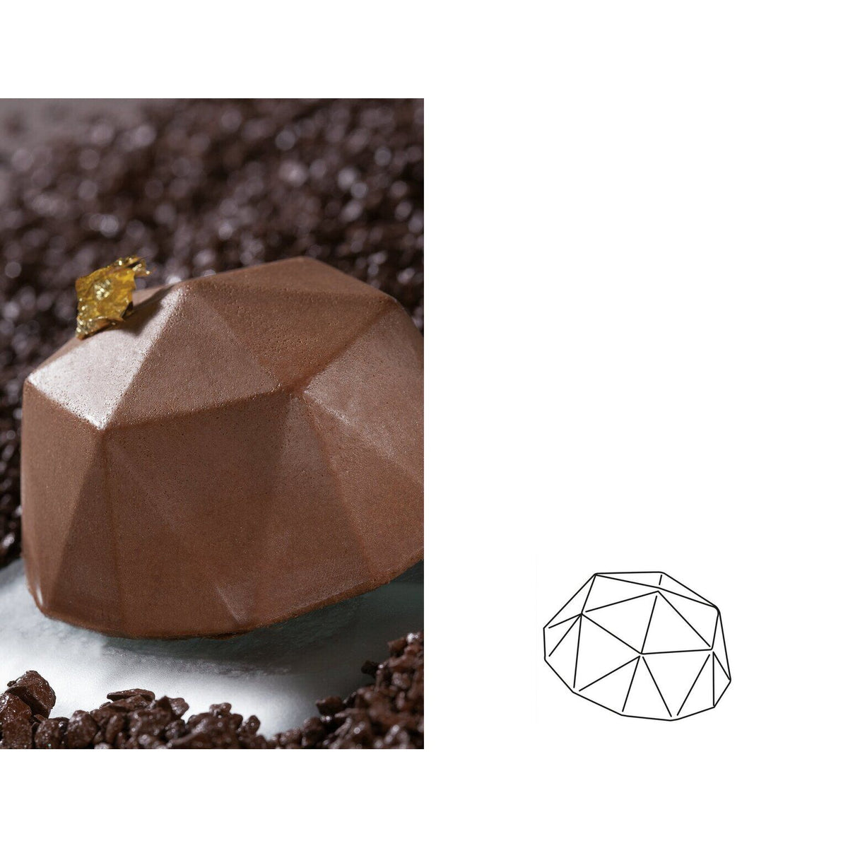 STAMPO FLEXIPAN MULTIPLO DIAMANTE - ARTICOLI CUCINA E PASTICCERIA - PADERNO