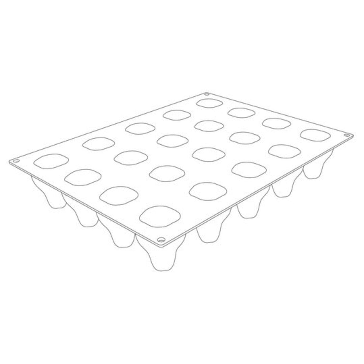 STAMPO MULTIPLO PERA - ARTICOLI CUCINA E PASTICCERIA - PADERNO