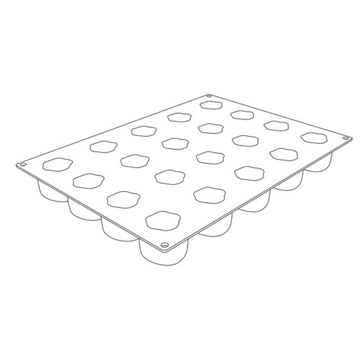 STAMPO MULTIPLO CILIEGIA/PESCA - ARTICOLI CUCINA E PASTICCERIA - PADERNO