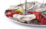 ESPOSITORE PER FRUTTI DI MARE, HENDI, Ø400X(H)200MM - 480519
