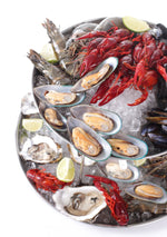 ESPOSITORE PER FRUTTI DI MARE, HENDI, Ø400X(H)200MM - 480519