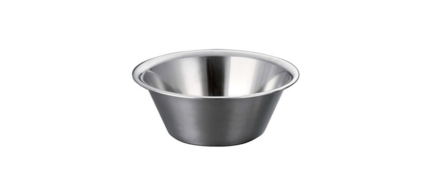 INSALATIERA INOX CONICA BORDATA CM.20 - 49239 - MORINI