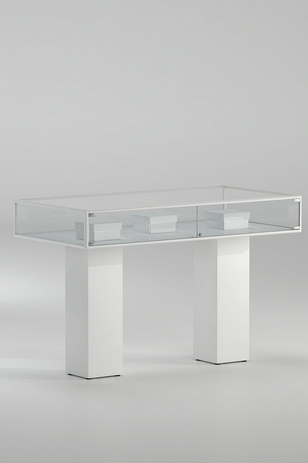 BANCHI VENDITA, VETRINE ALLUMINIO ALLDESIGN+PLUS 159X78X106 CM - 5/PLP - ITALVETRINE