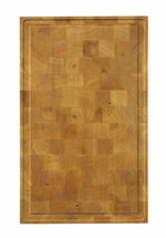 TAGLIERE DI SERVIZIO IN QUERCIA, CON VENATURA SUL BORDO, HENDI, 325X265X(H)30MM - 505458
