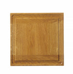TAGLIERE DA PORTATA IN QUERCIA, HENDI, 270X270X(H)20MM - 505472