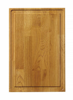 TAGLIERE DA PORTATA IN QUERCIA., HENDI, 420X280X(H)40MM - 505489