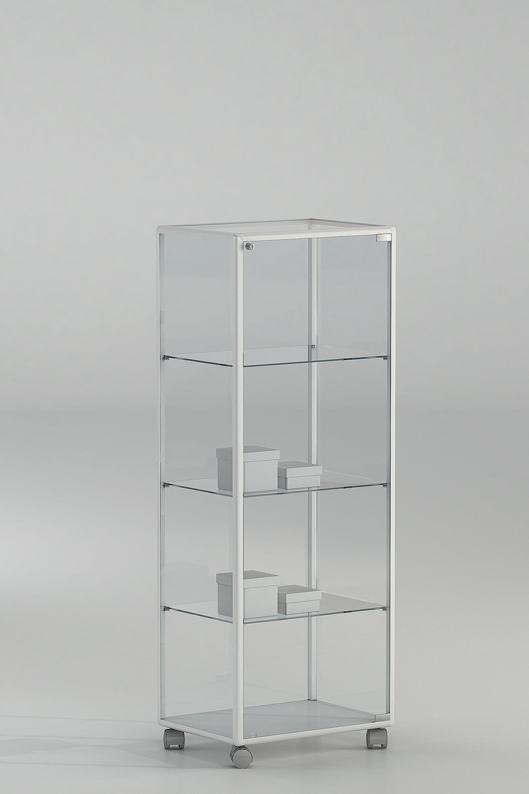 VETRINE ALLUMINIO ALLDESIGN+PLUS 51X37X140 CM - 51/14P - ITALVETRINE