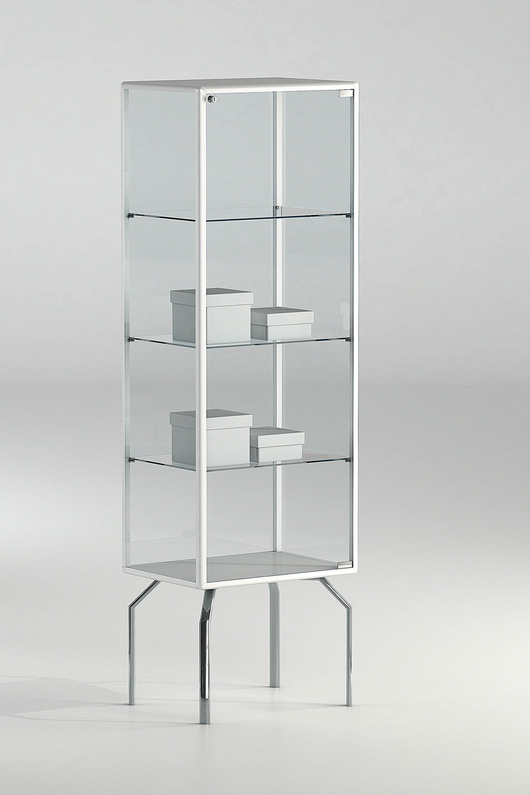VETRINE ALLUMINIO ALLDESIGN+PLUS 51X37X170 CM - 51/17P - ITALVETRINE