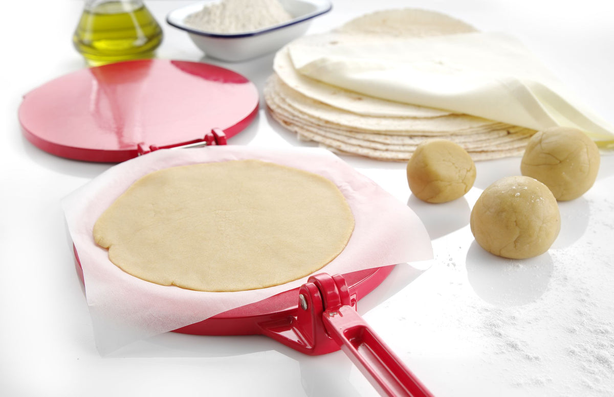 PRESSA PER TORTILLAS, HENDI, ROSSO, 250X200X(H)95MM - 513033