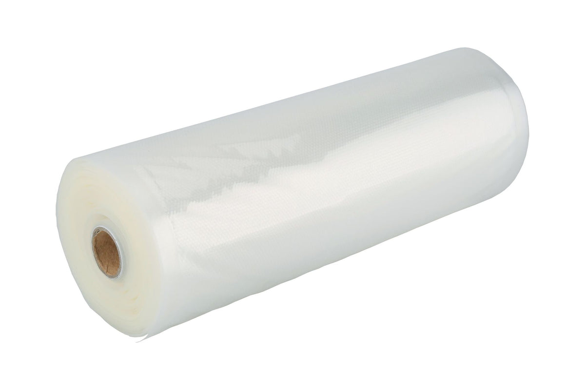 SACCHETTI PER SOTTOVUOTO SU ROTOLO, GOFFRATI, HENDI, TRASPARENTE, 2 PEZZI, 6000X280MM, RETTANGOLARE - 550830