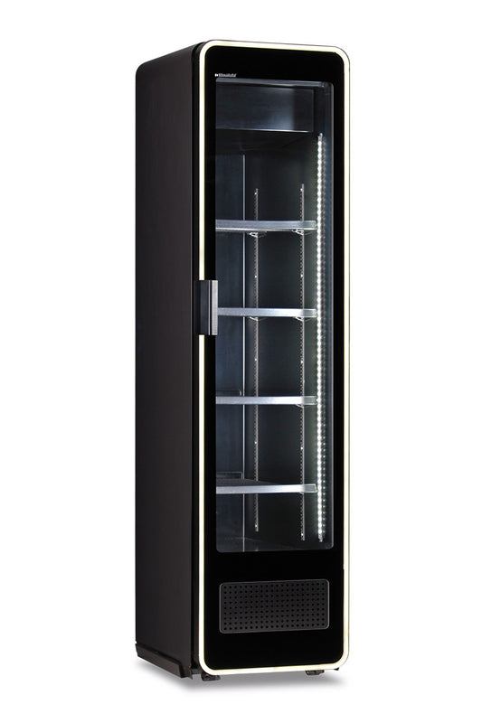FRIGO A VETRINA BIBITE - ILLUMIA 630 NERO