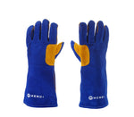 GUANTI RESISTENTI AL CALORE, IN VERA PELLE, HENDI, BLU, (L)410MM - 556597
