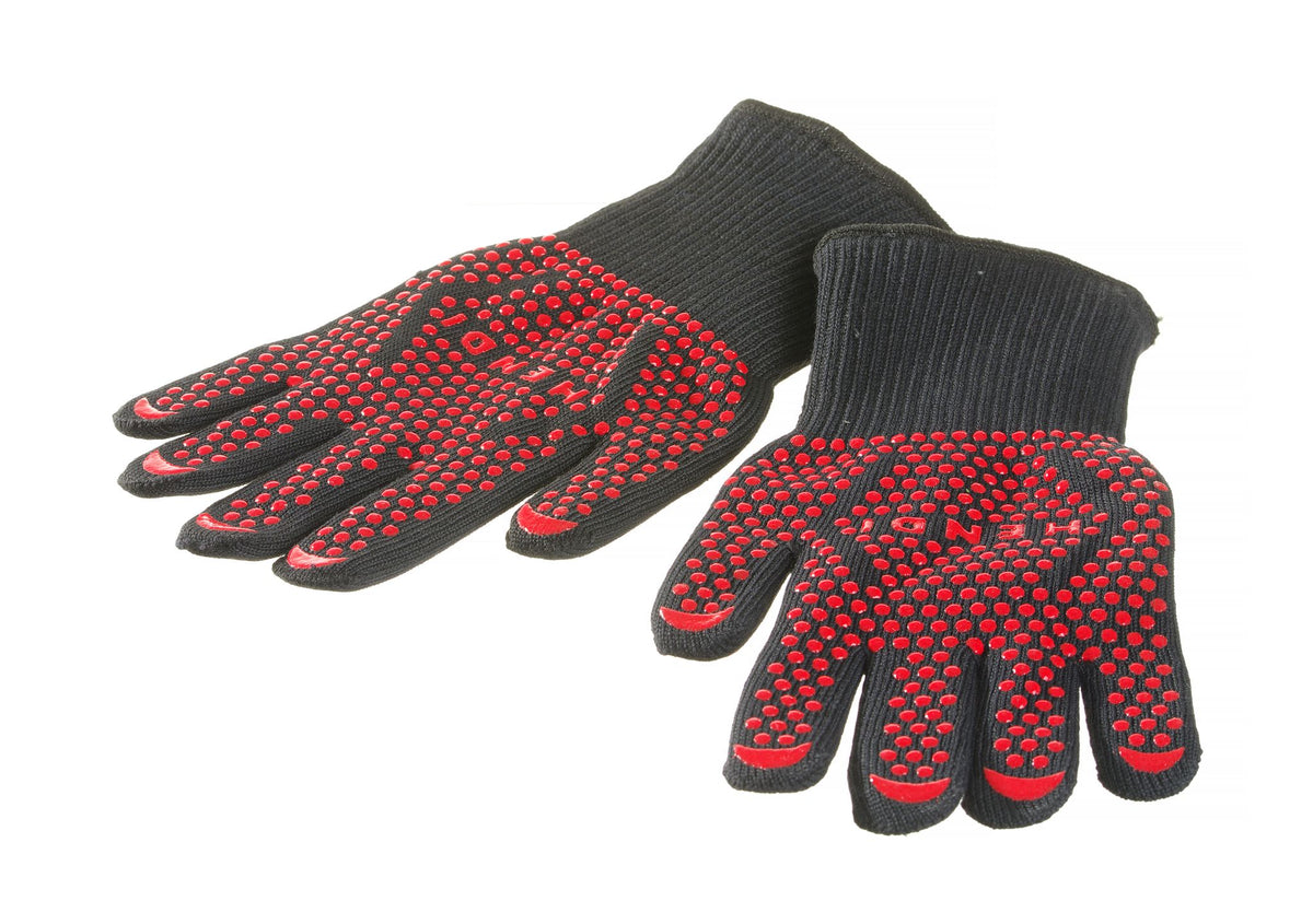 GUANTI DA BARBECUE RESISTENTI AL CALORE - 2 PEZZI, HENDI, 2 PEZZI, (L)300MM - 556634