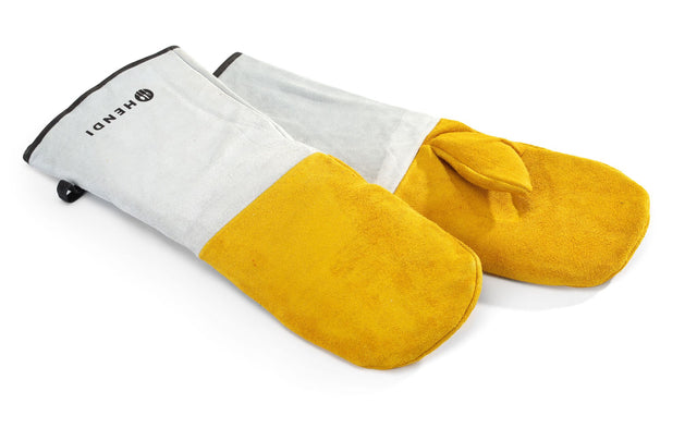 MUFFOLE DA BARBECUE IN PELLE RESISTENTI AL CALORE - 2 PEZZI, HENDI, 2 PEZZI, (L)460MM - 556658