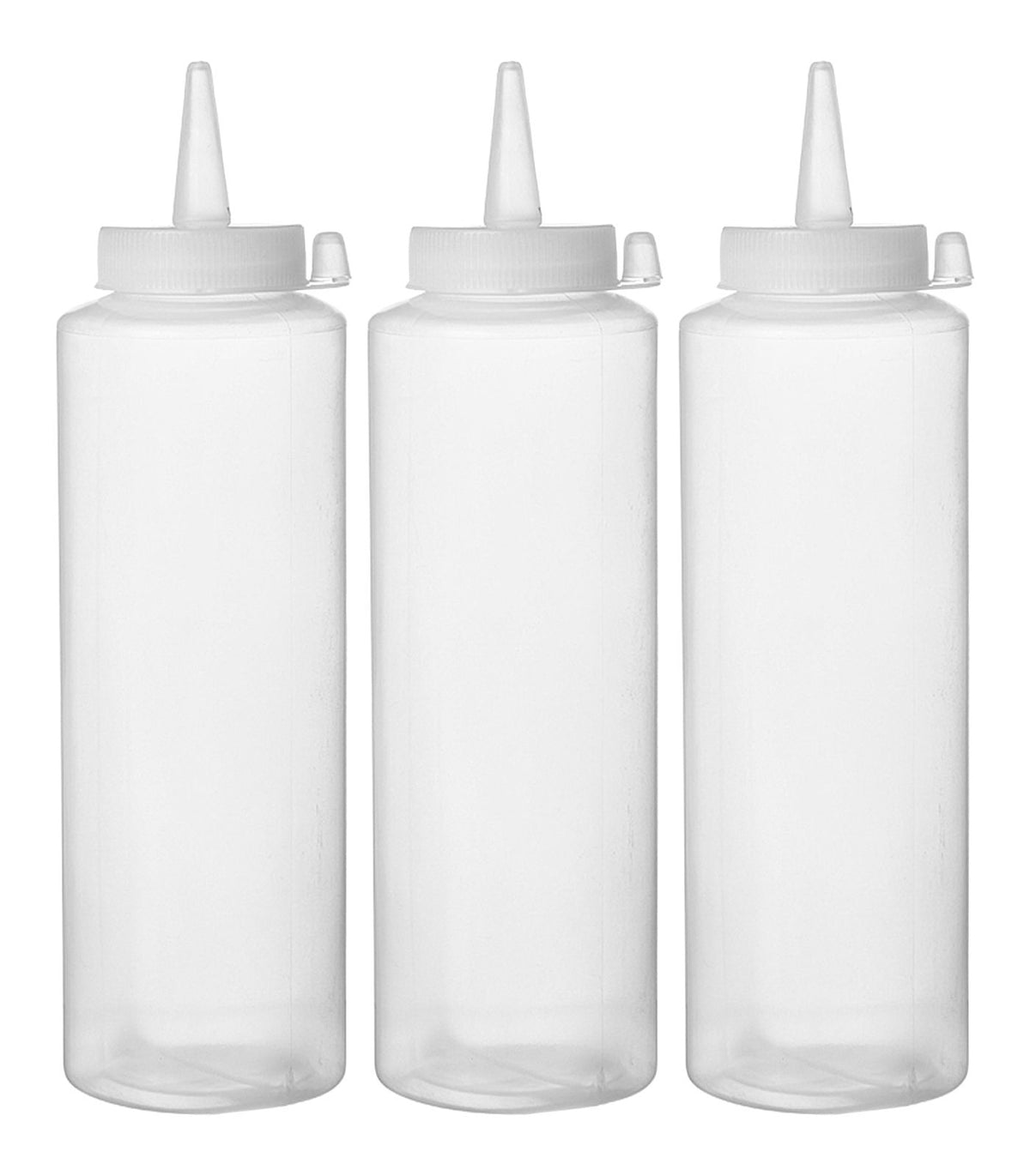 BOTTIGLIE DOSATRICI - 3 PEZZI, HENDI, 0,7L, TRASPARENTE, 3 PEZZI, Ø70X(H)240MM - 557952