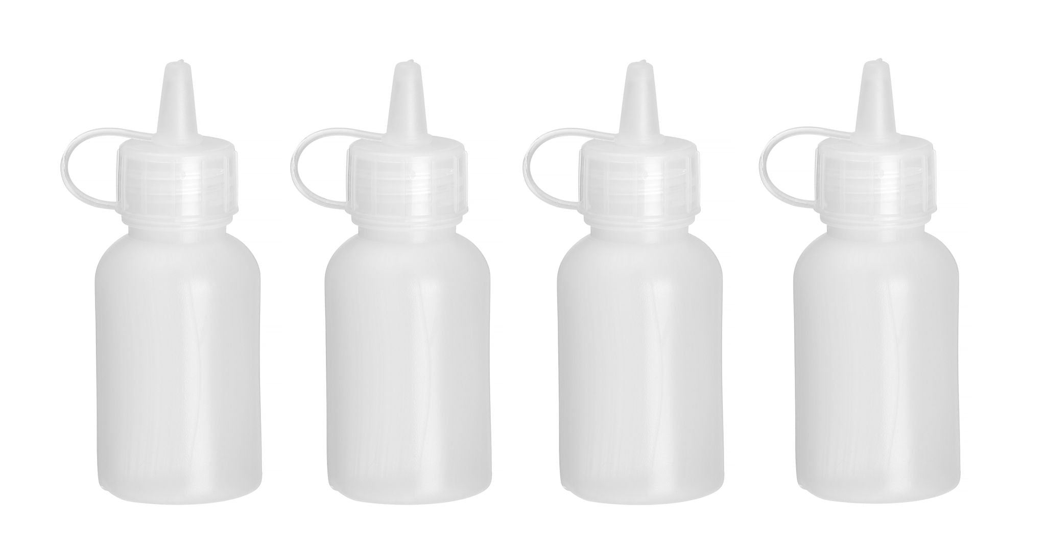 EROGATORE MINI DI SALSA - SET DA 4 PEZZI., HENDI, 0,05L, TRASPARENTE, Ø35X(H)100MM - 557990