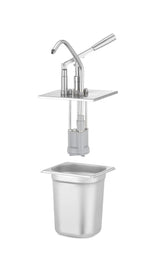 COPERCHIO CON DISPENSER PER CONTENITORI GN, HENDI, GN 1/6, 180X165MM - 558133