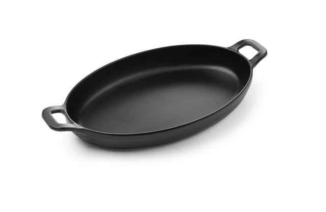LITTLE CHEF TEGAME OVALE NERO, HENDI, LITTLE CHEF, NERO, 263X140X(H)37MM - 564554