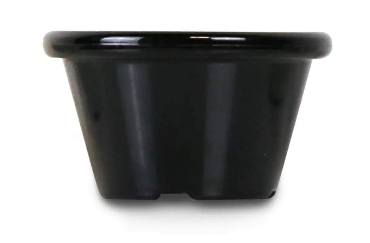RAMEKIN - 12 PEZZI, 0,045L, NERO, 12 PEZZI, Ø60X(H)35MM