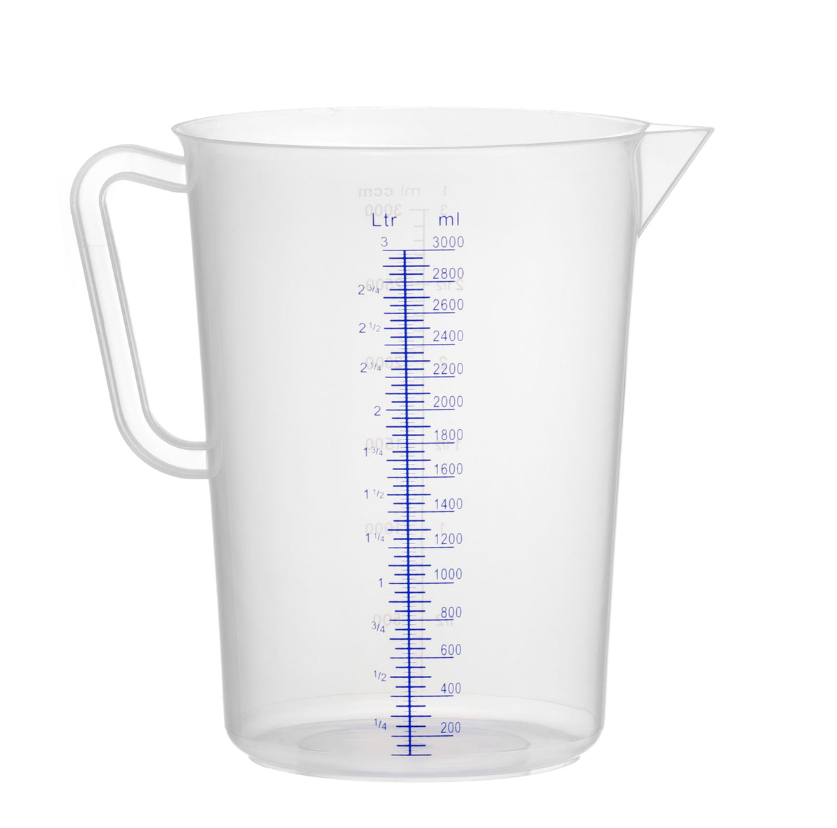 CARAFFA GRADUATA POLIPROPILENE, HENDI, 3L, Ø160X(H)240MM - 567401