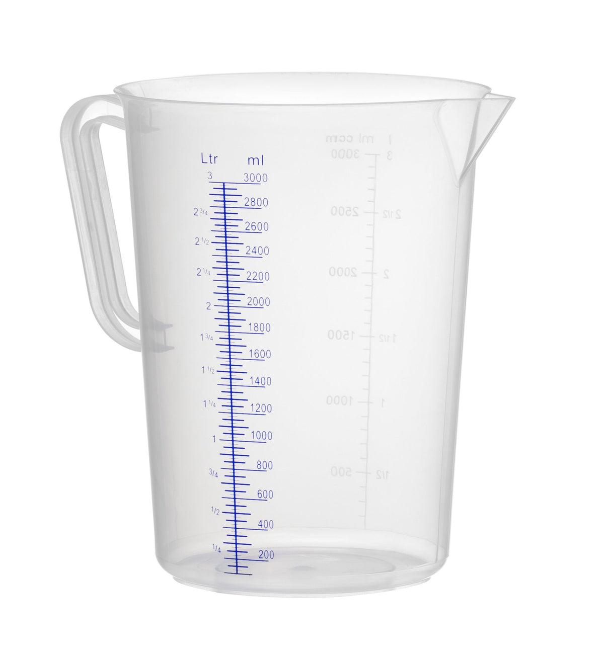 CARAFFA GRADUATA POLIPROPILENE, HENDI, 5L, Ø190X(H)270MM - 567500