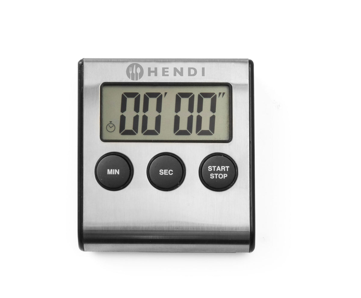 TIMER DIGITALE DA CUCINA, HENDI, 65X70X(H)17MM - 582022