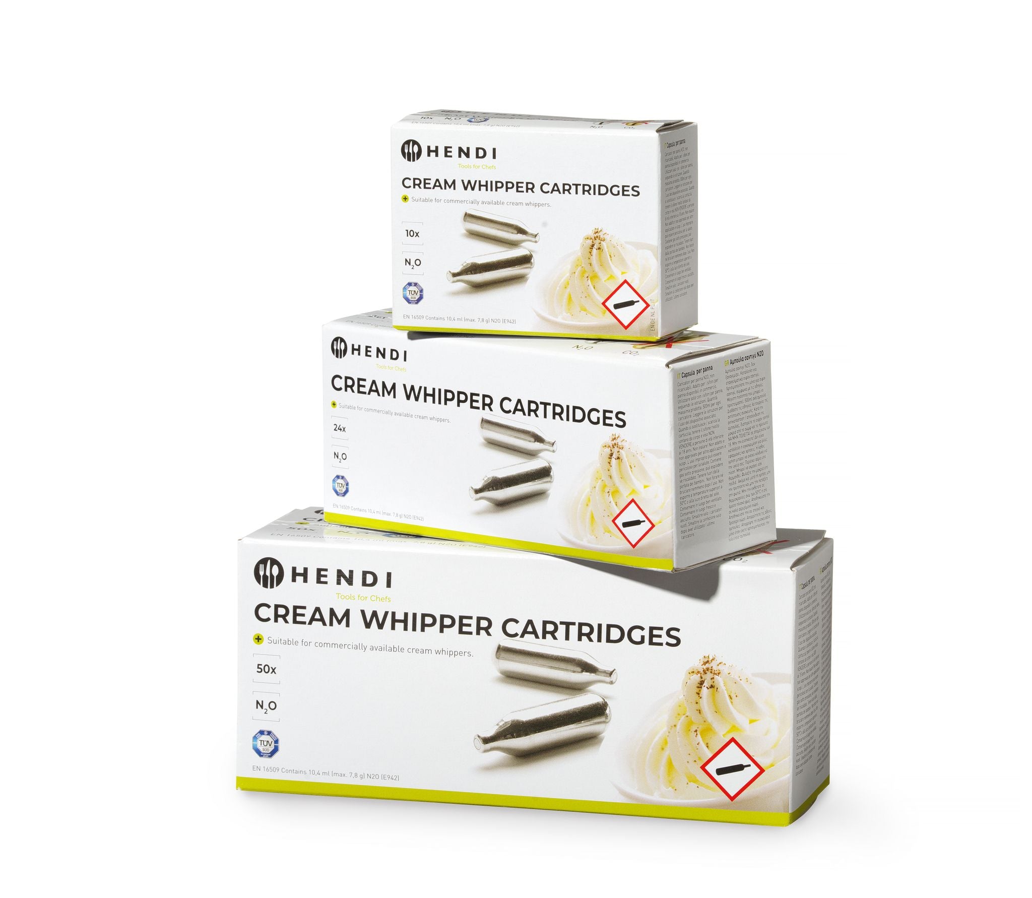 CAPSULE PER PANNA, HENDI, 10 PEZZI - 588208