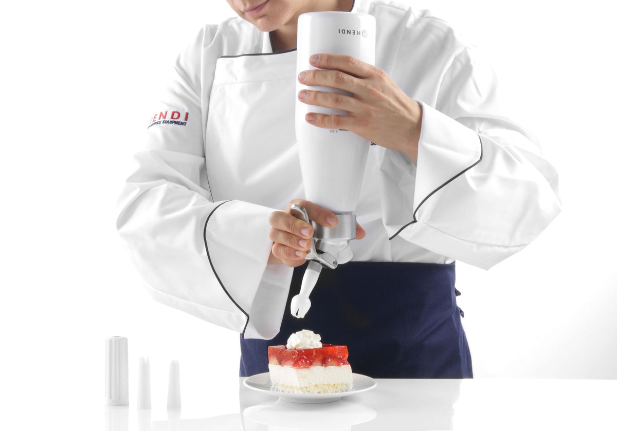 SIFONE PER PANNA, HENDI, KITCHEN LINE, 0,5L, Ø80X(H)260MM - 588369