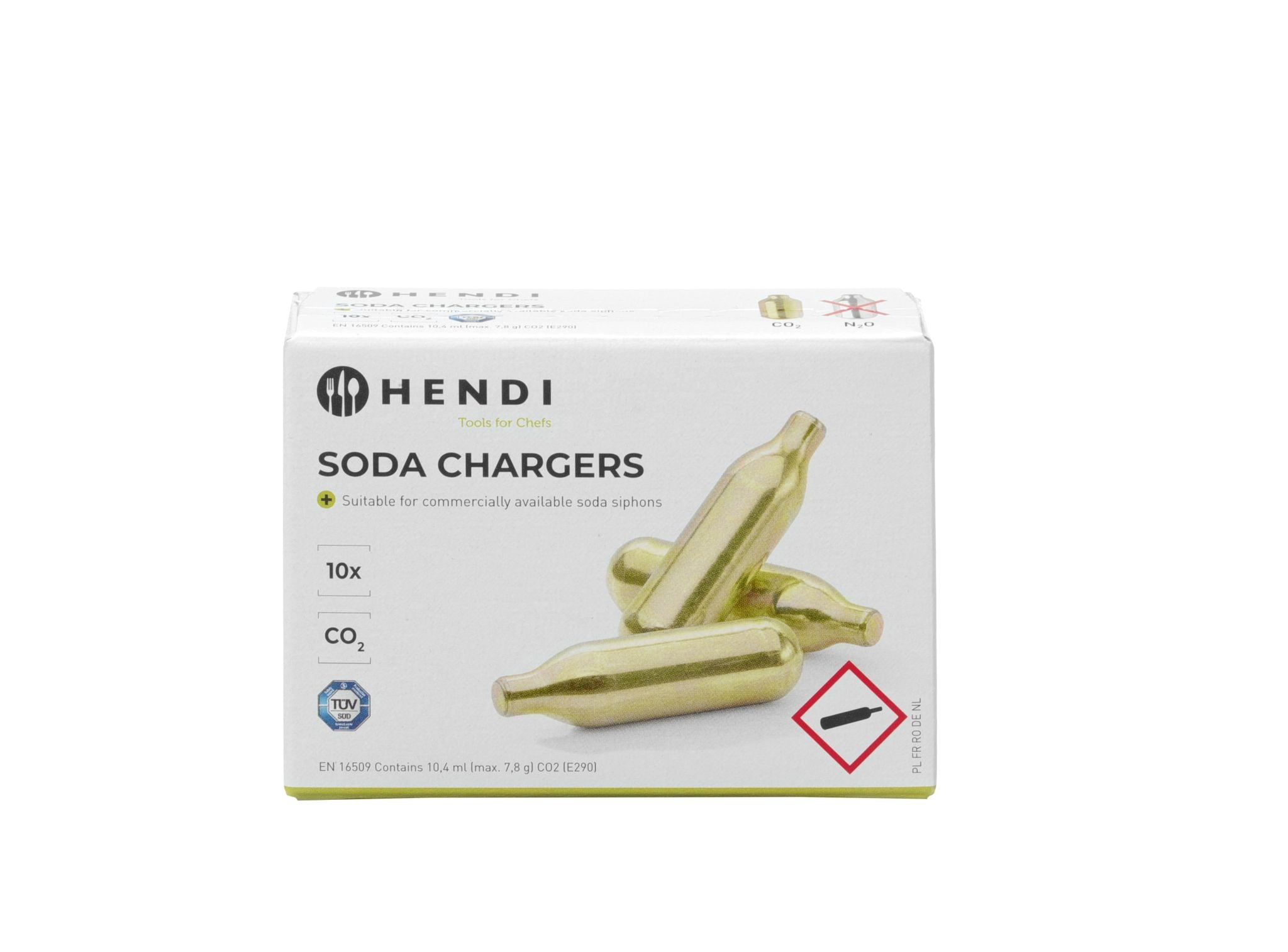 CAPSULE PER SODA, BARUP, ORO, 10 PEZZI - 588406