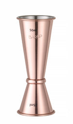 JIGGER 30/50 ML, BARUP, RAME, Ø45X(H)114MM - 593332