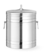 SECCHIELLO PER GHIACCIO A DOPPIA PARETE, BARUP, 5L, ARGENTO, Ø200X(H)230MM - 594704
