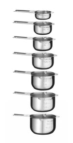 TAZZA DI MISURAZIONE - SET DI 7 PEZZI., HENDI, 140X85X(H)52MM - 596487