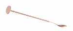 CUCCHIAIO DA BAR CON MOFFOLA., BARUP, RAME, 280X35MM - 596579