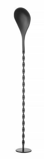 CUCCHIAIO DA BAR CON MOFFOLA., BARUP, NERO, 280X35MM - 596586