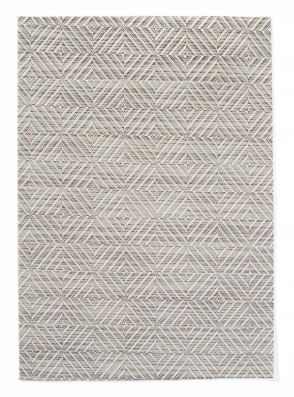 PLACEMAT, GEOMETRIC PATTERN – SET, SILVER, 6 PIECES, 450X300MM